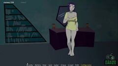 Abspielen Cartoon Animation: öffentlicher Sex mit heißem Emo Girl Raven von Teen Titans