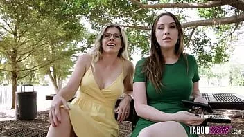 play Întâlnirea cu Tinder mă ​​surprinde cu un grup în trei cu colega ei de cameră - amiee cambridge, cory chase - tabooheat