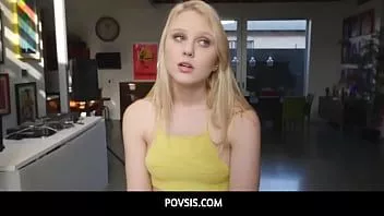 चलाएँ Povsis - किशोर सौतेली बहन लिली rader सींग का सौतेला भाई द्वारा गड़बड़