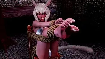 Afspelen Miqo'te y'jhimei dartel kattenmeisje wordt geneukt - final fantasy compilatie hd