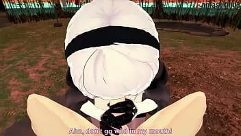 play 2b berlatih dan aku menyela dia untuk bercinta pov | nier: automata | pendek
