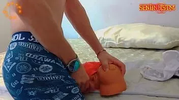 Play Bar girl who likes young man and fucks himself