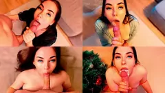 play Cum-Filled Mouth Blowjob Compilation with Big Cock and Hot Amateur Girls